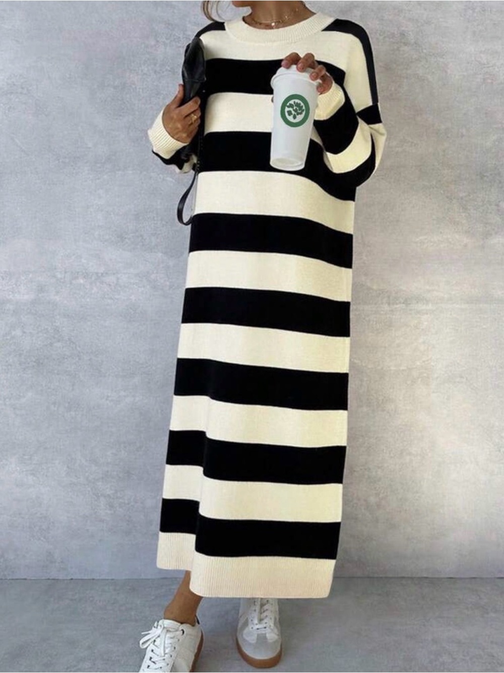 QMP Clothing Oversized Sweater Dress